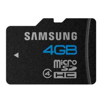 Samsung Tarjeta Micro Sd Hc 4gb Clase 4